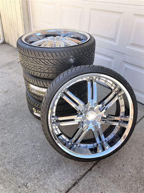 24 inch rims 5 lug universal|24 inch rims tire packages.